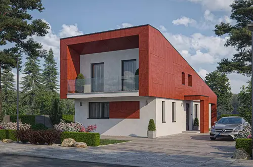 Poschodový úzky dom RD 203