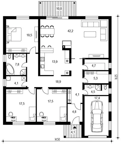 archdom-303-projekt-velkeho-bungalovu-podorys