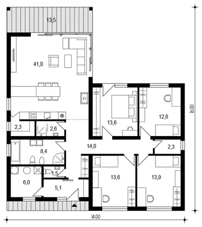 archdom-305-projekt-bungalovu-do-l-podorys-alt