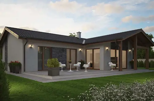 Projekt do L - Bungalov RD 307+